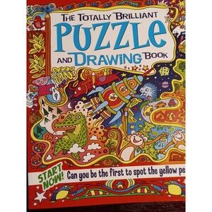 The Totally Brilliant Puzzle and Drawing Book : Can You Be the First to Spot...